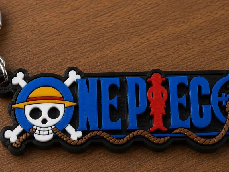 Llavero logo One Piece Keychain