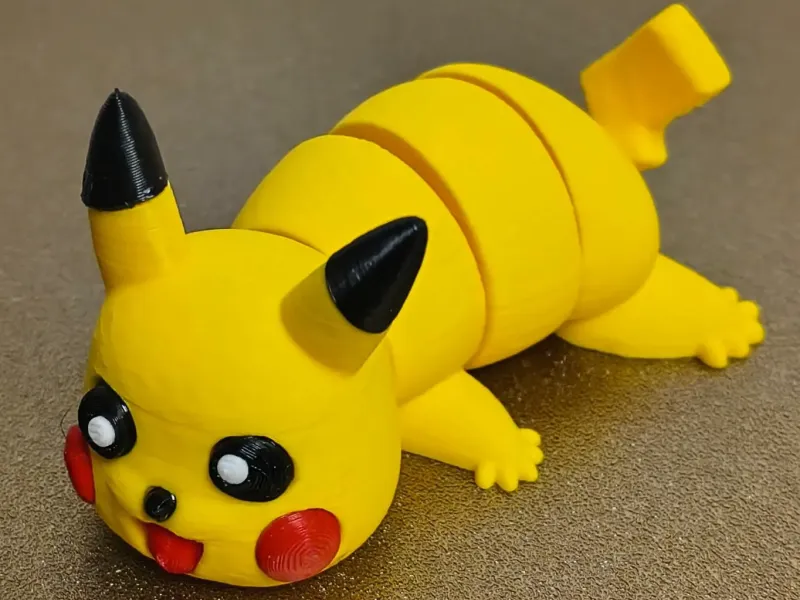 Gearticuleerde Pikachu Flexi - Meerdelig, Geen CFS / AMS Nodig