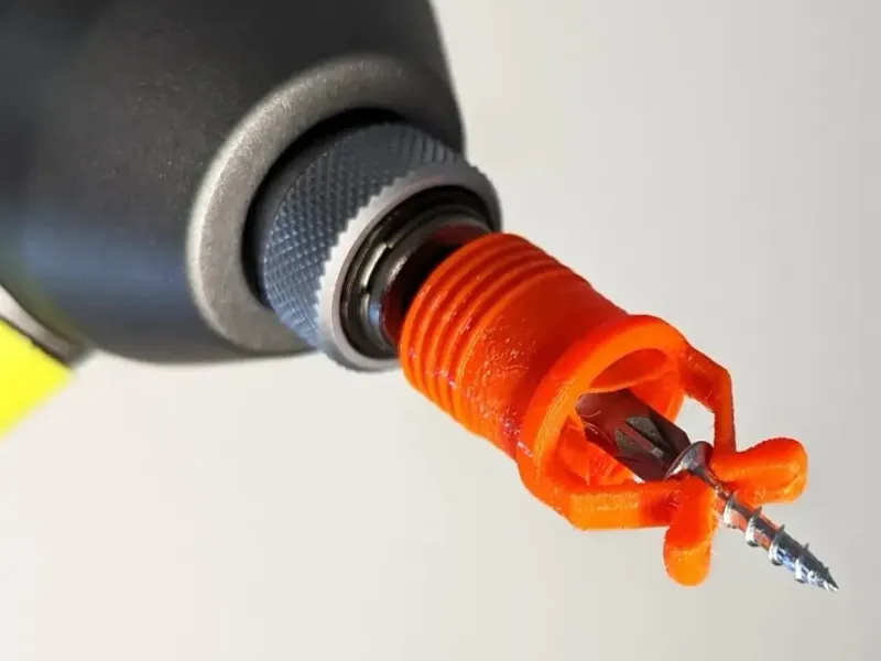 Screw Claw for Screwdriver and Bits