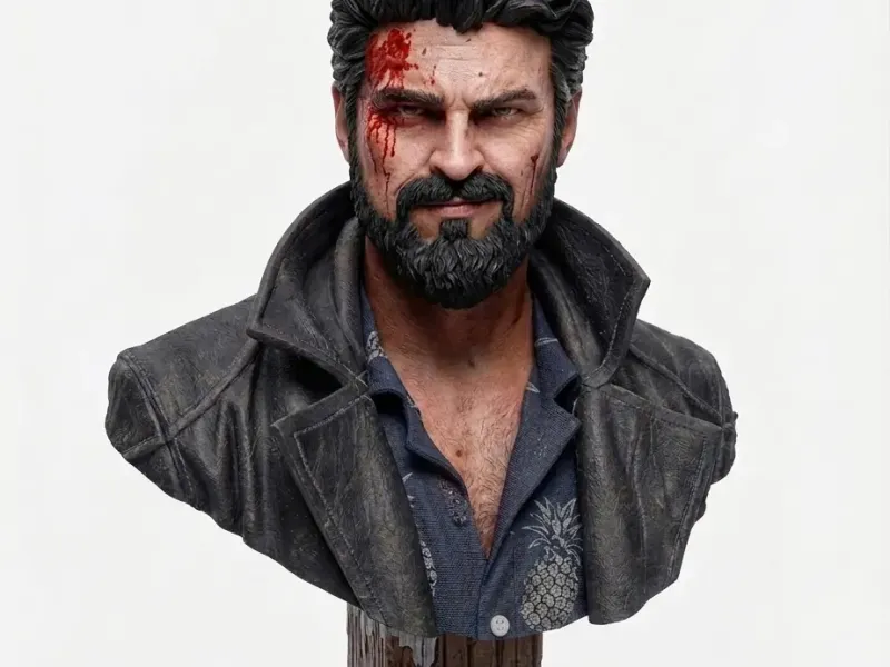 Billy Butcher bust.