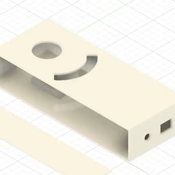 Control panel body for robotic arm