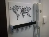 Keys holder with shelf-1