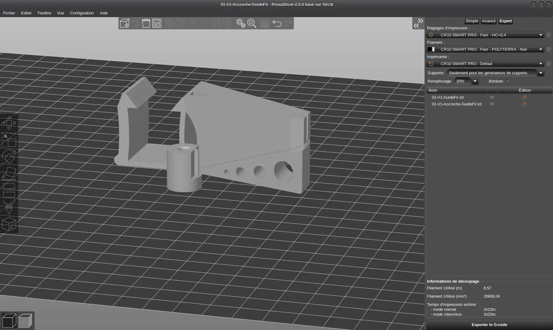 guide for filament