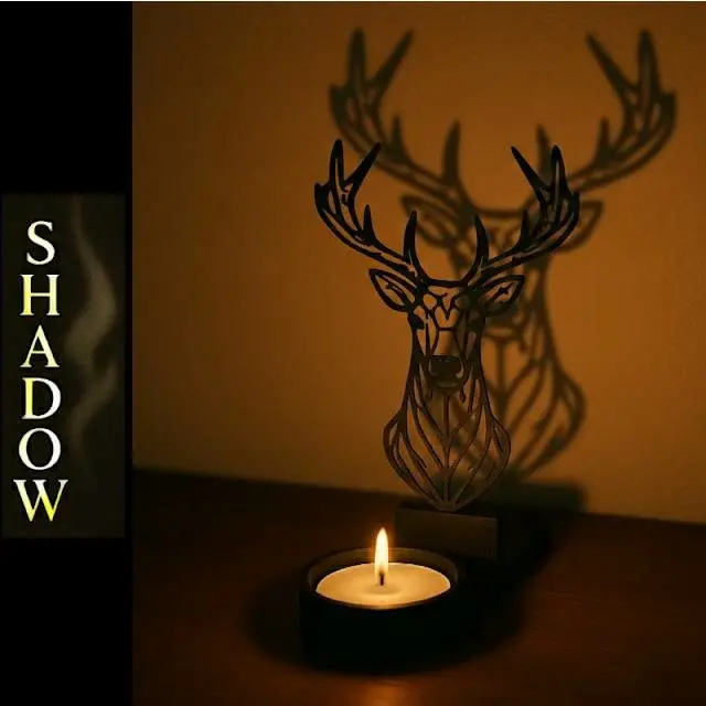 Shadow Art - Abstract Deer