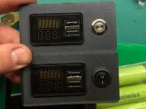 Voltmeter and button mount plate-0