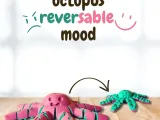 Osmia Flexible Angry Happy Octopus Spinning Toy-3