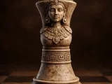 Reina ajedrez tematico Imperio Maya 3MF-1