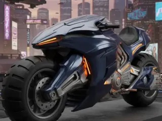 Batcycle by Aza