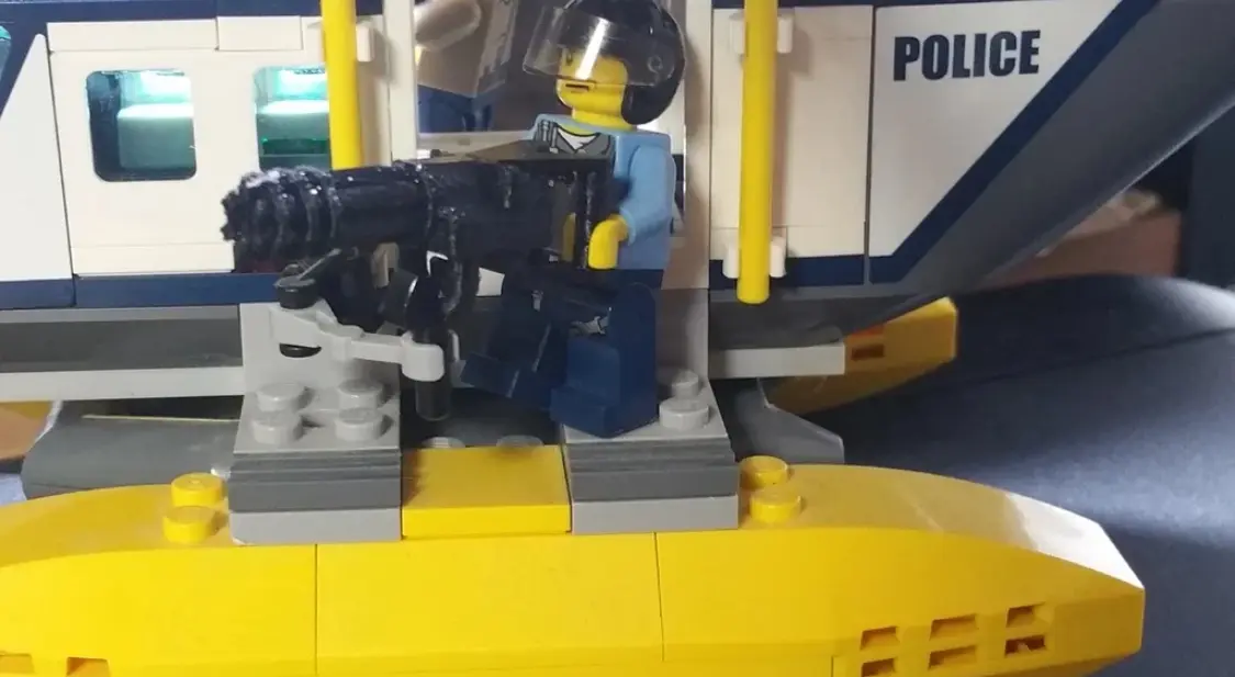 Lego  minigun 