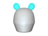 Rounded Ears for Motorcycle Helmets - Accessory-2