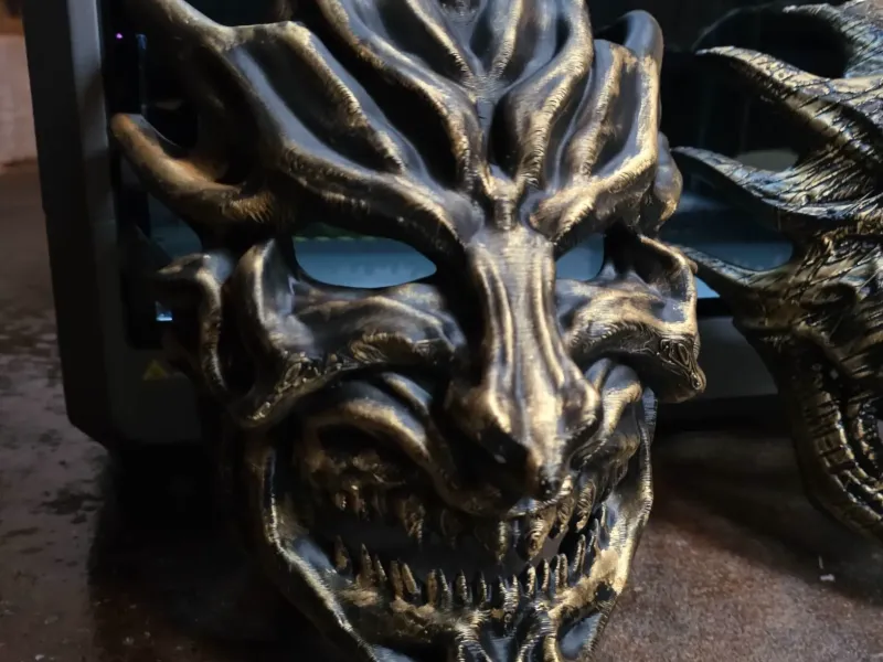 Oni Mask - Style 2 - Wearable