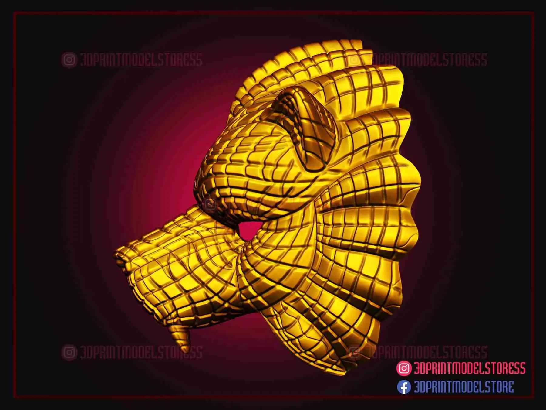Maschera Squid Game - Maschera Squid Game Lion Vip per Cosplay