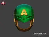 Hail Hydra Kaptan Amerika Kask Marvel Cosplay Cadılar Bayramı-0