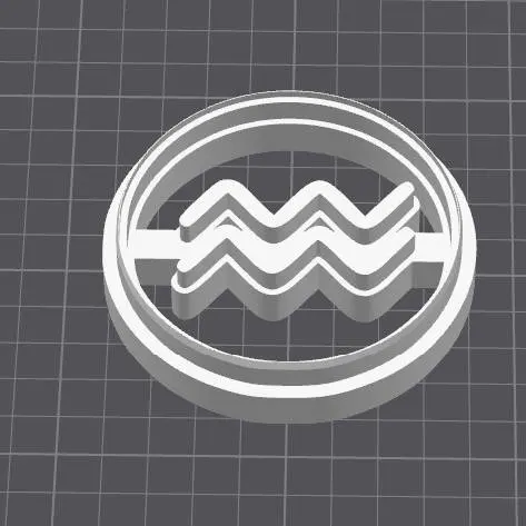 Aquarius Cookie Cutter