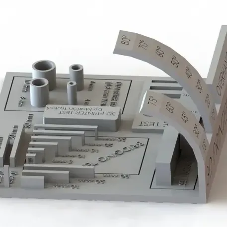 All-in-one 3d printer test