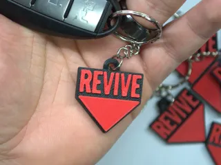 COD Revive Icon Keychain