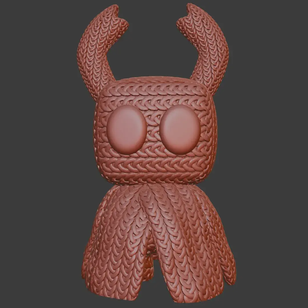 Knitted Hollow Knight (cute)