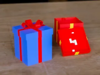Gift box with lock