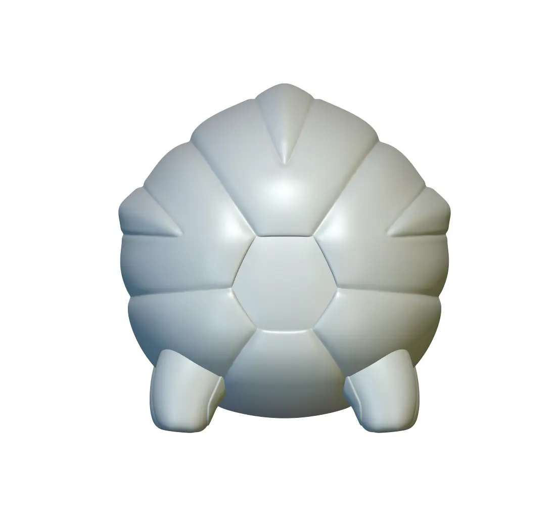 Pokemon Shelgon #372 - Ready for 3D Printing!