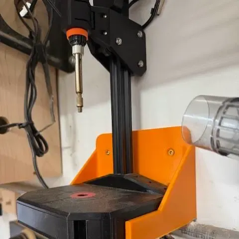 Heat insert wall mount
