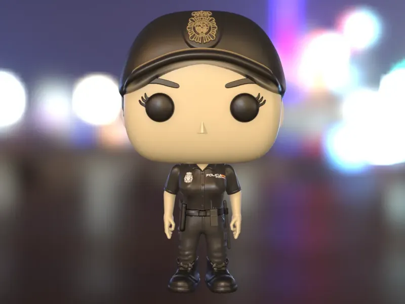Funko Mujer policia España