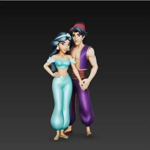 Prenses Jasmine ve Aladdin