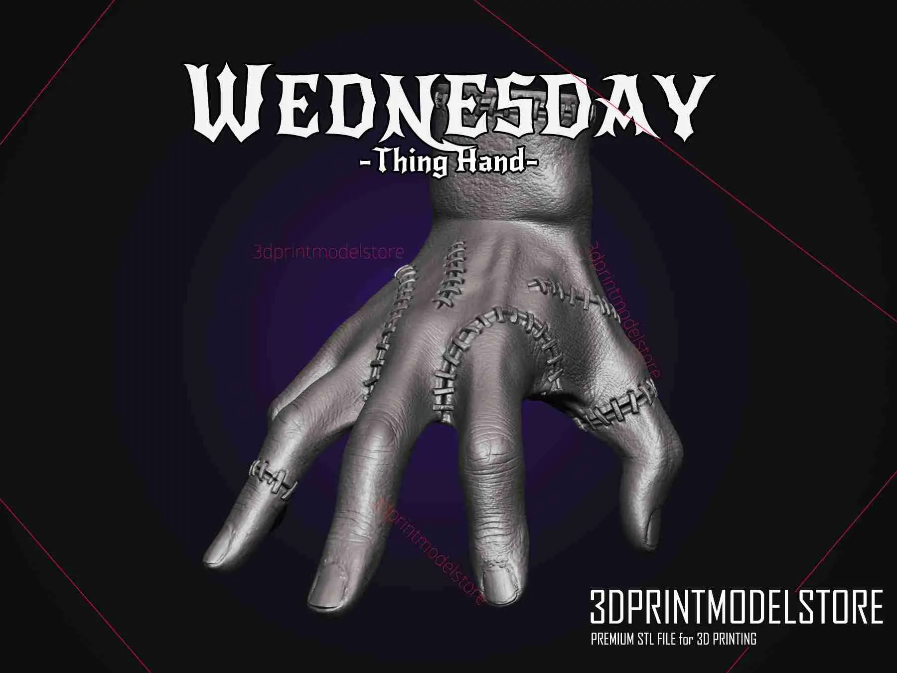 WEDNESDAY TV Series Thing Hand - Addams Family