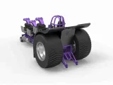 Pulling tractor with 3 engines V8 Version 1 Scale 1:25-7