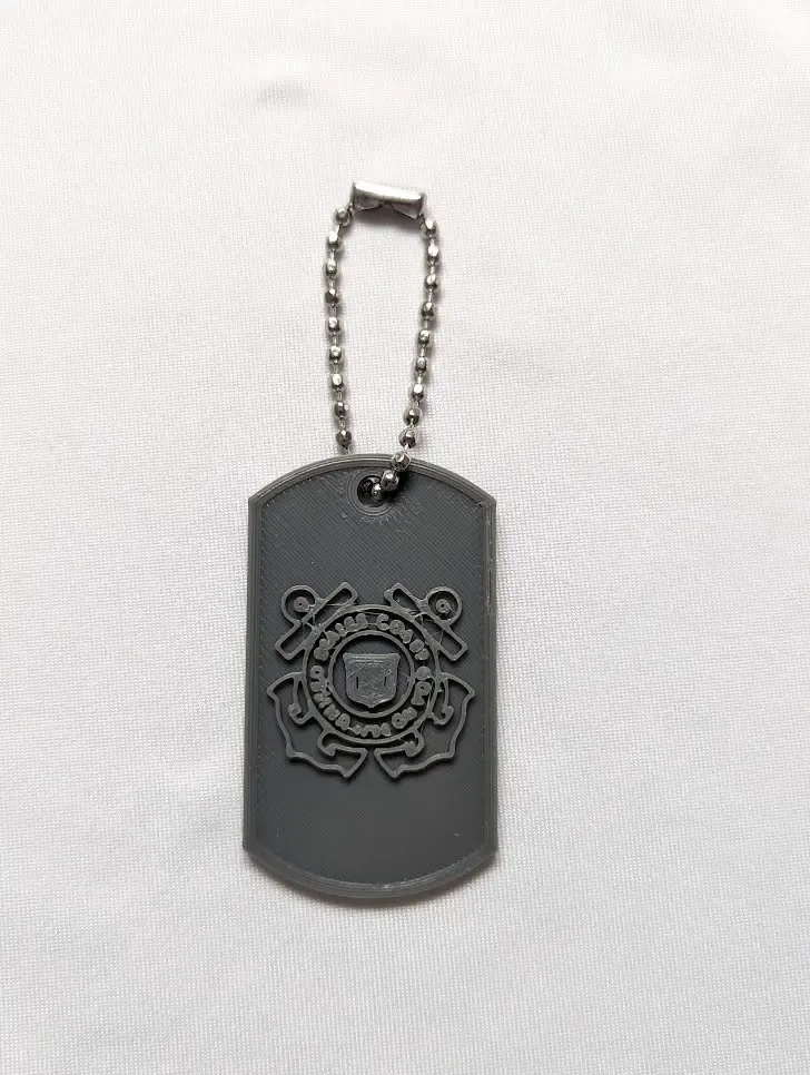 Coast Guard Dog Tag