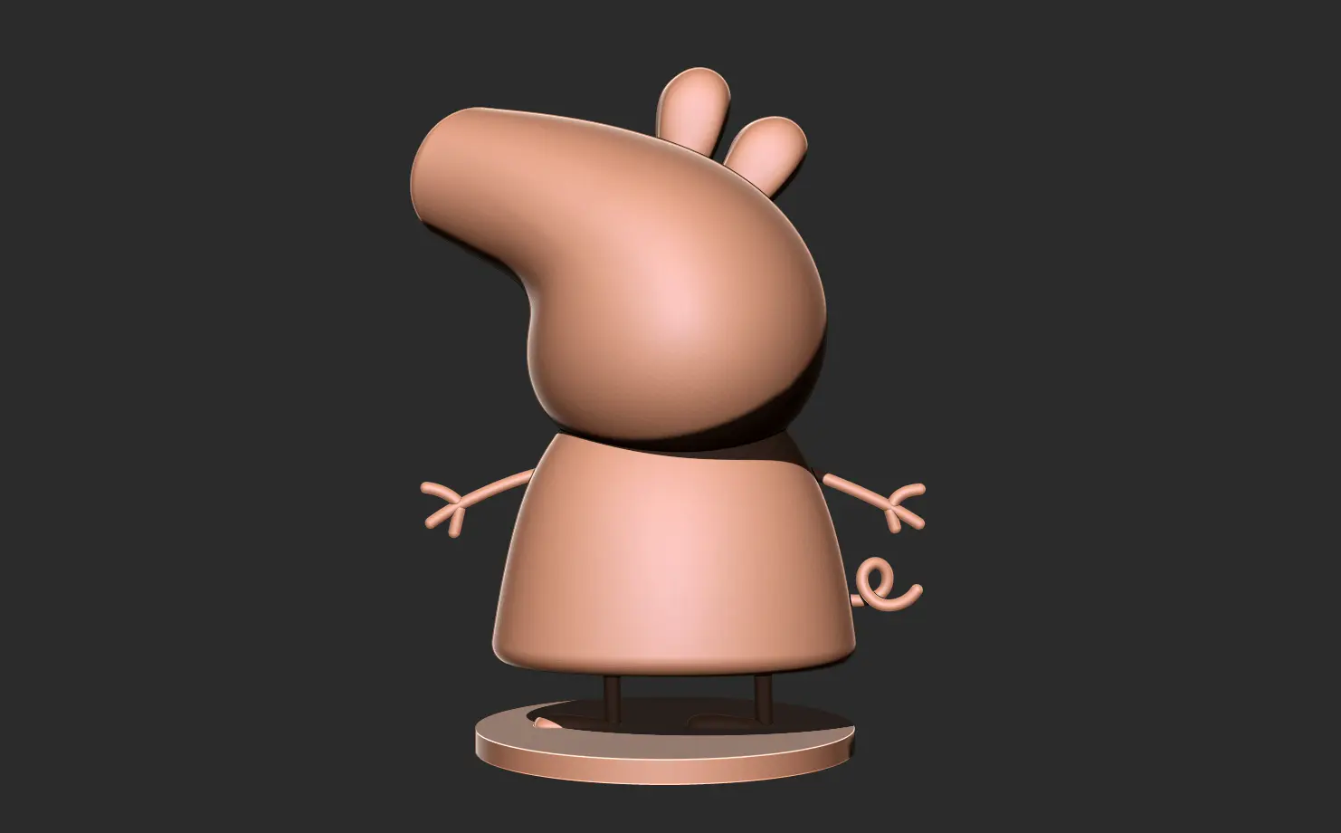 Peppa Pig - Modelo de impresión 3D