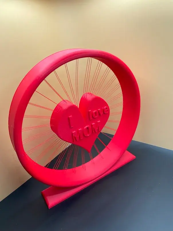 In the middle of the Heart (String Art)