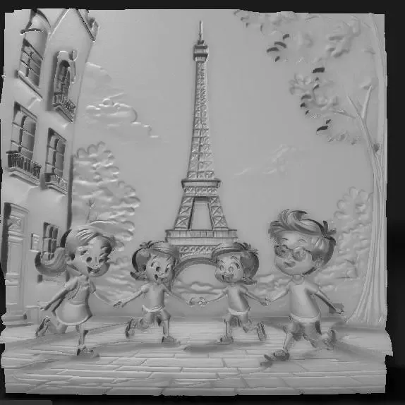 Charming French cartoons