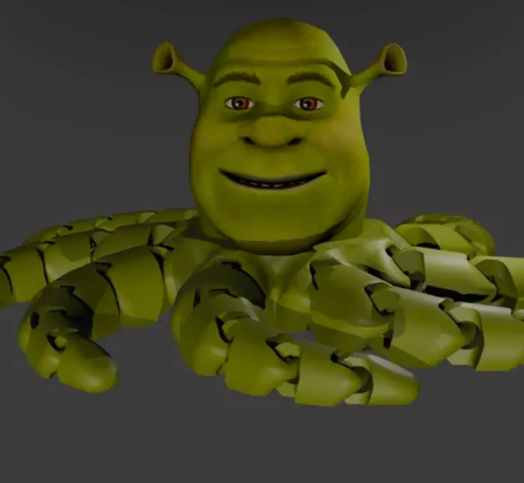 Shrektopus flexi SHREK octopus