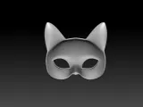 MASK CAT - COSPLAY - 3D print-1