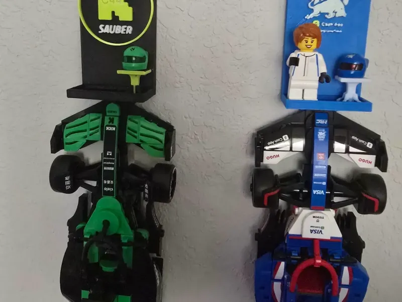 Lego Speed Champions F1 (NEW) Wall Mount