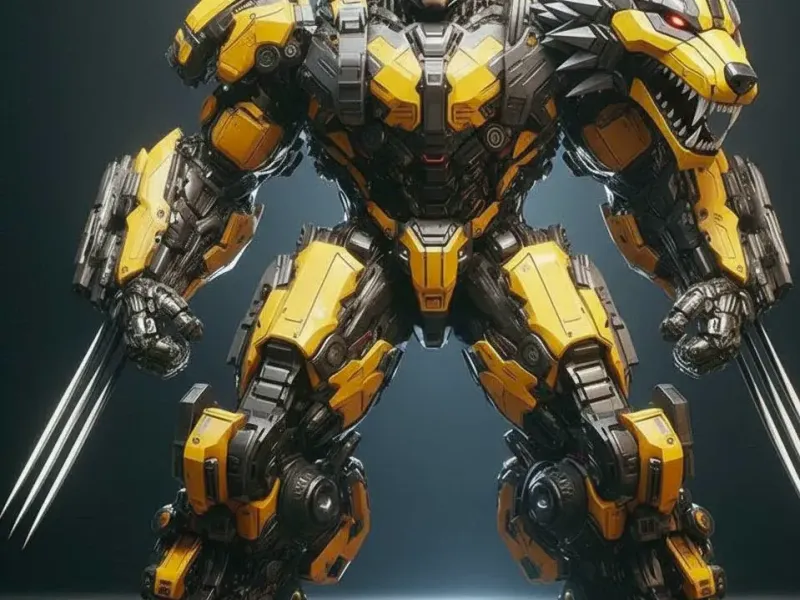 Wolverine Mecha Wolf Armor