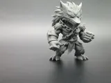 Beast Gladiator - Chibi Fantasy Werewolf Warrior-3