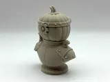 Steampunk Pumpkin Bust-2