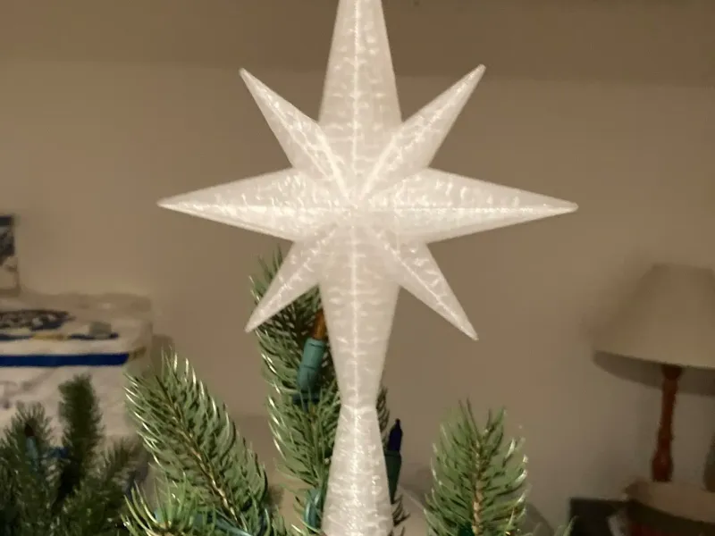 Stella di Natale per albero