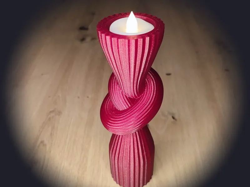 Elegant Knot Candle Holder - 20% discount until christmas !
