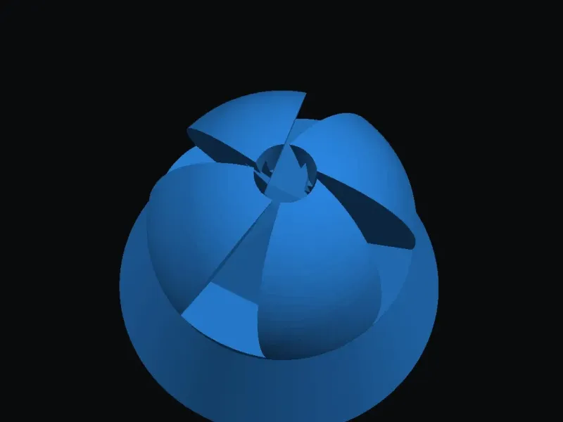 22 exploding sphere