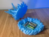 Crystal Throne Controller Stand with Hidden Storage-3