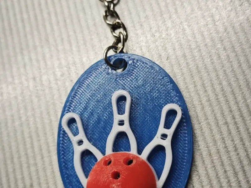 Keychain bowling 