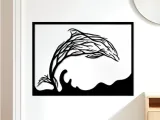 Dolphin Wall Art, Wall Decor, Home Decor-0