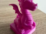 Cute dragon statue-3