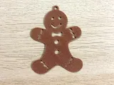 Decorative gingerbread man-0