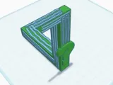 Impossible Triangle Illusion-0