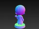 Mashle Chibi with base-4
