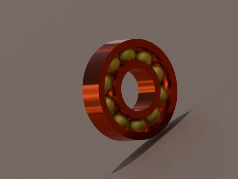Ball bearing model
