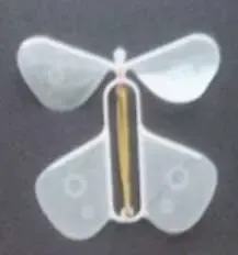 Rubber Band Powered Flying Butterfly